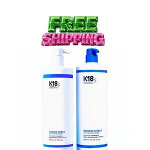 K18 | Damage Shield Protective Shampoo & Conditioner Duo [31.5 oz]